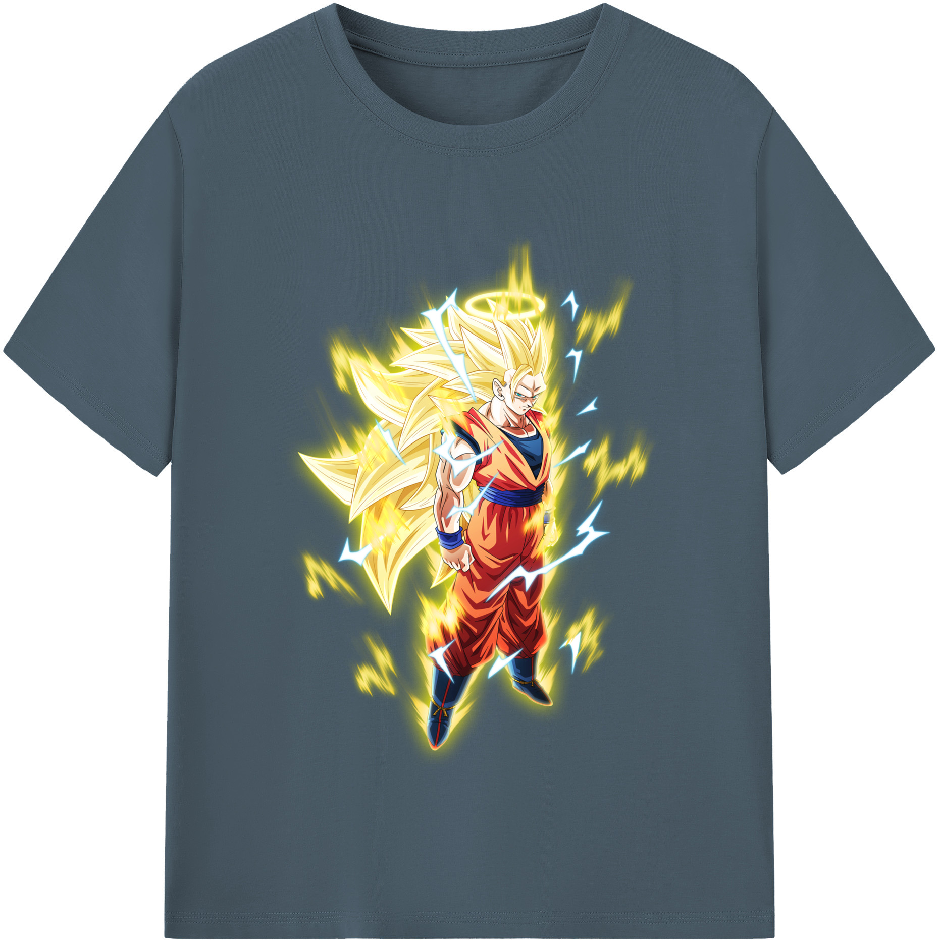 （画像用） ドラゴンボール 孫悟空（そん ごくう）Son Goku カカロット DRAGON BALL Kakarotto 綿100％半袖Tシャツ（フロントプリント）